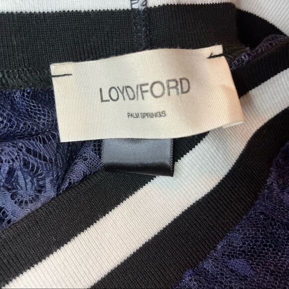 Loyd / Ford Palm Springs two layer mesh and silk skirt - Picture 4 of 12